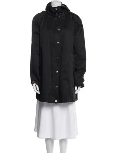 Pre-owned Burberry Parka In Black
