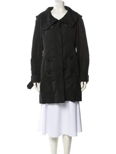 Pre-owned Burberry Parka In Black