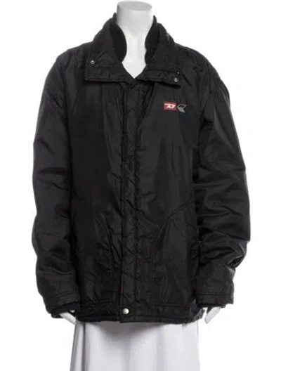 Pre-owned Burberry Parka In Black