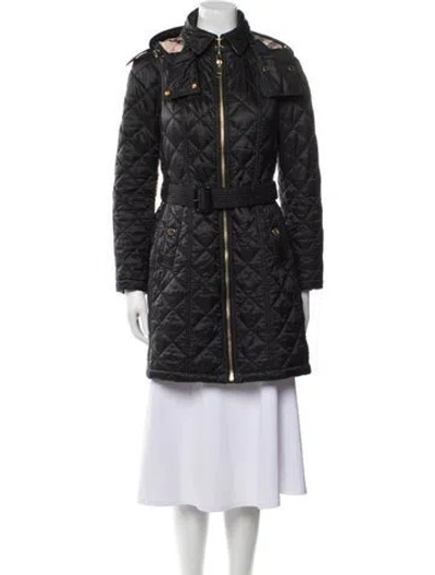 Pre-owned Burberry Parka In Black