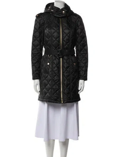 Pre-owned Burberry Parka In Black