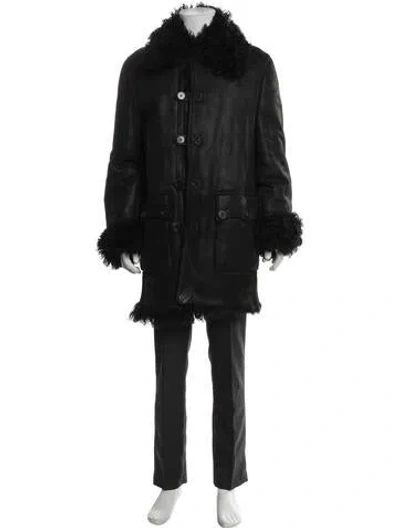 Pre-owned Burberry Parka In Black