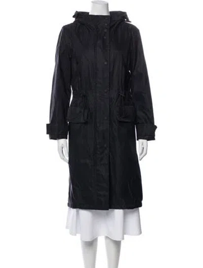 Pre-owned Burberry Parka In Black