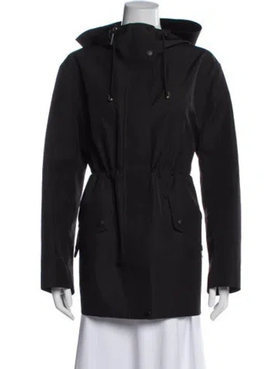Pre-owned Burberry Parka In Black