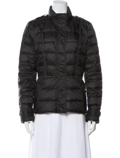 Pre-owned Burberry Parka In Black