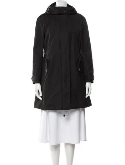 Pre-owned Burberry Parka In Black