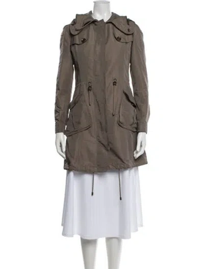 Pre-owned Burberry Parka In Black