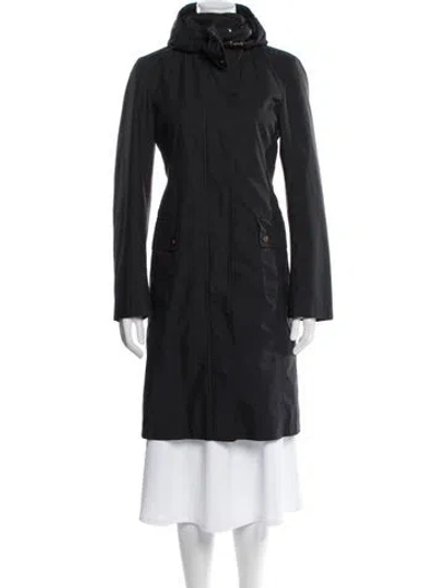 Pre-owned Burberry Parka In Black