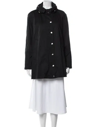 Pre-owned Burberry Parka In Black