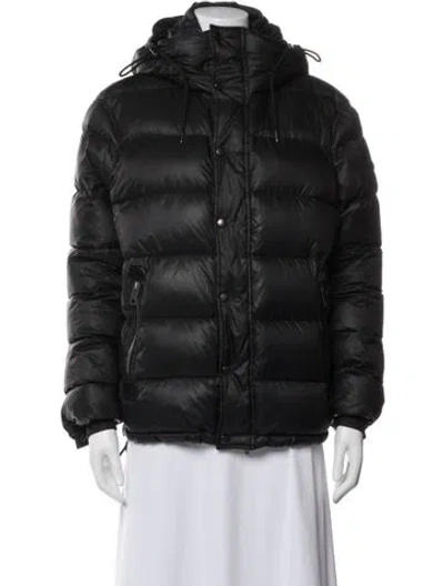 Pre-owned Burberry Parka In Black