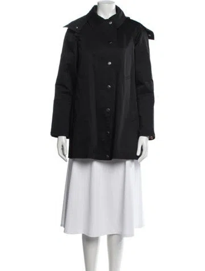 Pre-owned Burberry Parka In Black