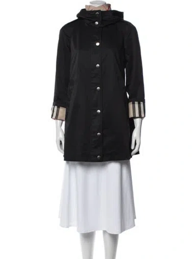 Pre-owned Burberry Parka In Black