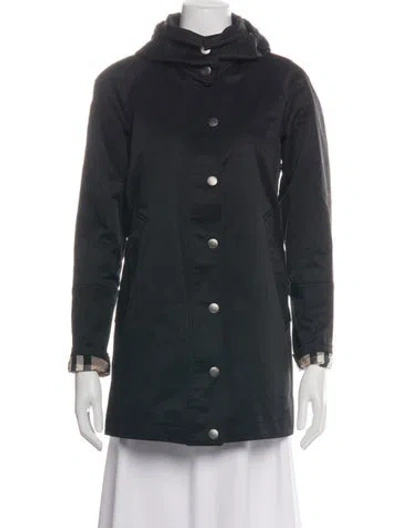 Pre-owned Burberry Parka In Black
