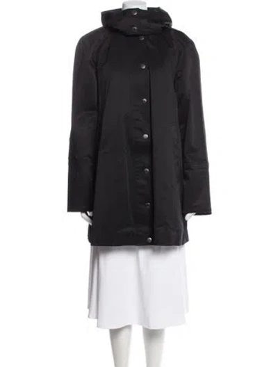 Pre-owned Burberry Parka In Black