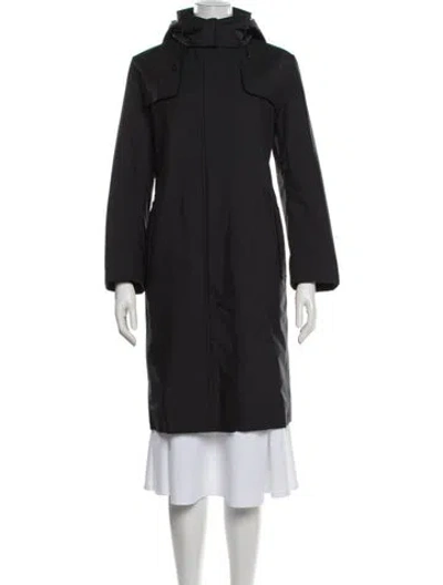 Pre-owned Burberry Parka In Black