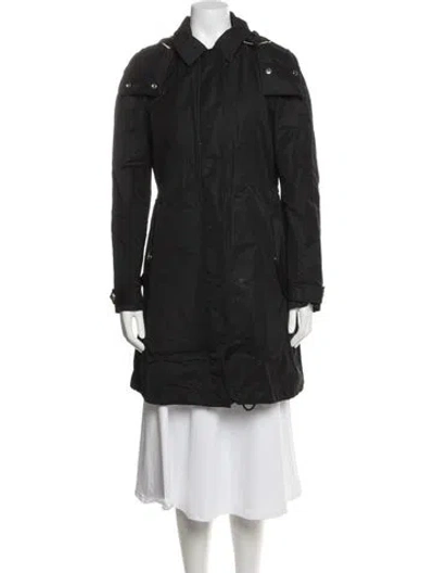Pre-owned Burberry Parka In Black