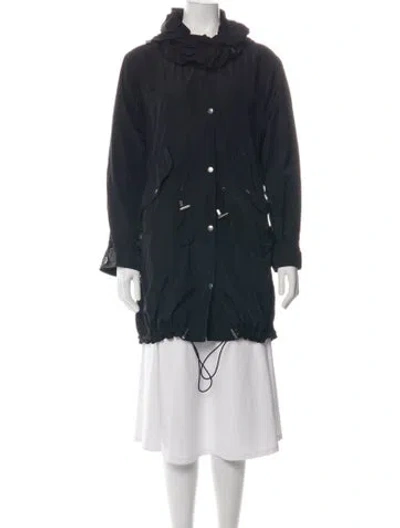 Pre-owned Burberry Parka In Black
