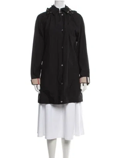 Pre-owned Burberry Parka In Black