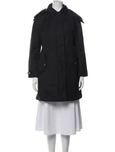 Pre-owned Burberry Parka In Black