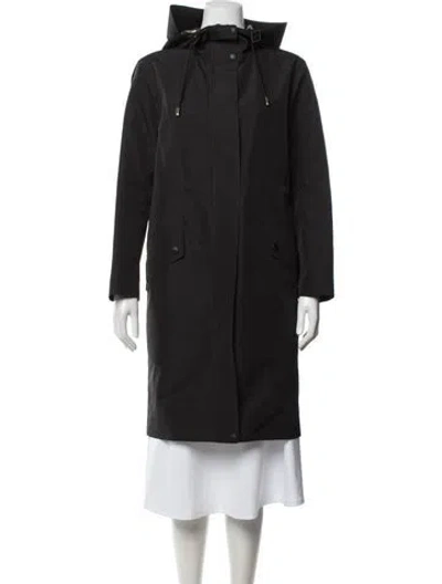 Pre-owned Burberry Parka In Black