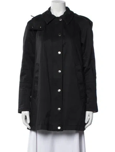 Pre-owned Burberry Parka In Black