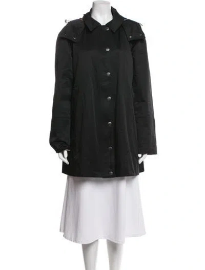 Pre-owned Burberry Parka In Black