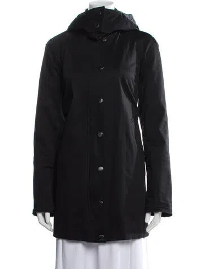 Pre-owned Burberry Parka In Black