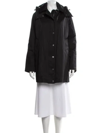 Pre-owned Burberry Parka In Black