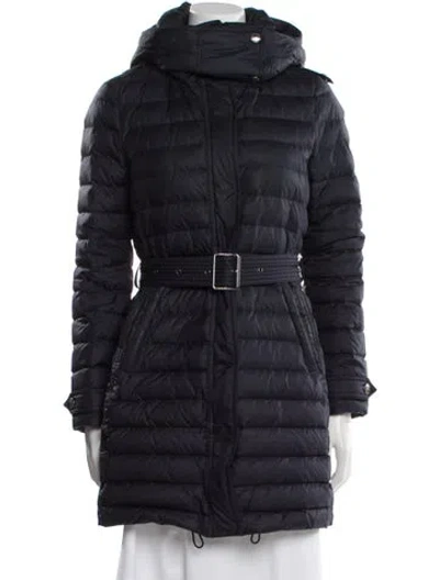 Pre-owned Burberry Parka In Blue