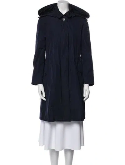 Pre-owned Burberry Parka In Blue