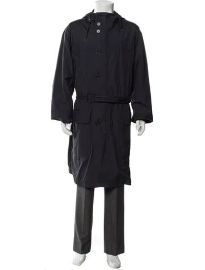 Pre-owned Burberry Parka In Blue