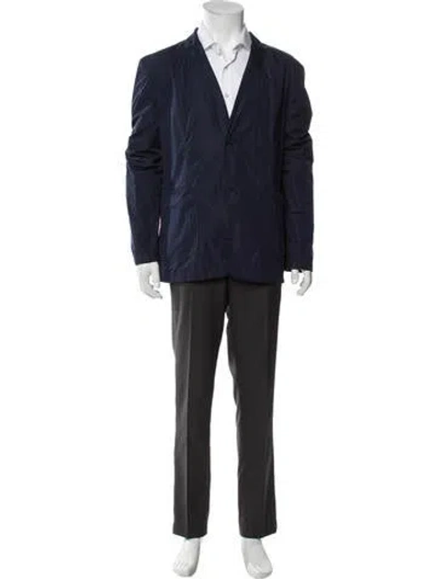Pre-owned Burberry Parka In Blue