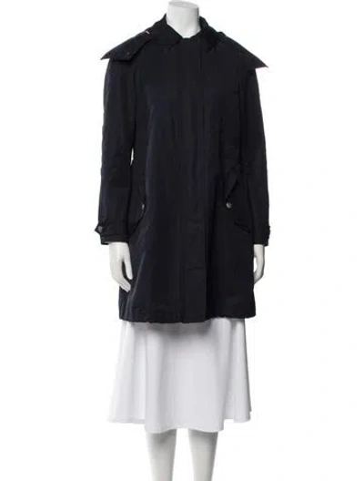 Pre-owned Burberry Parka In Blue