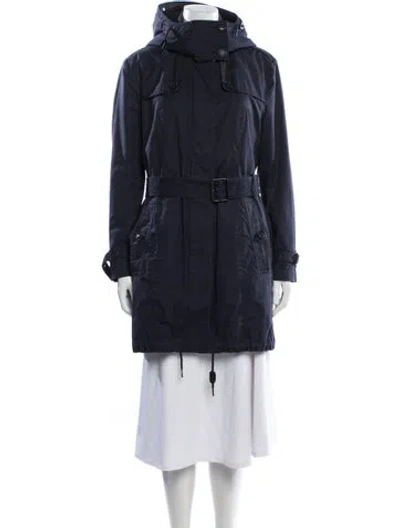 Pre-owned Burberry Parka In Blue