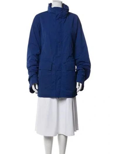 Pre-owned Burberry Parka In Blue