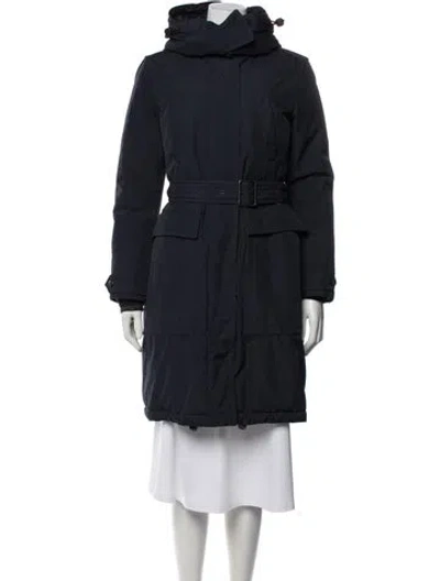 Pre-owned Burberry Parka In Blue