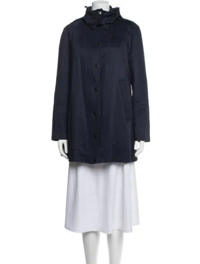 Pre-owned Burberry Parka In Blue
