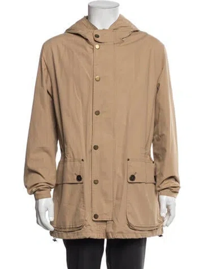 Pre-owned Burberry Parka In Brown