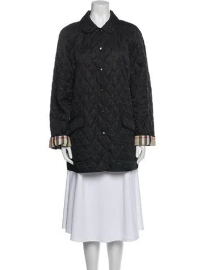 Pre-owned Burberry Parka In Gray
