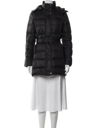 Pre-owned Burberry Parka In Gray