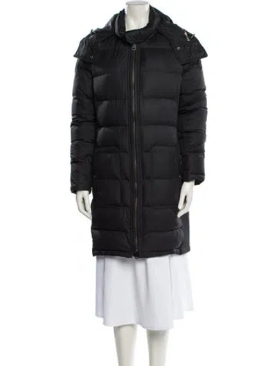 Pre-owned Burberry Parka In Gray