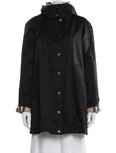 Pre-owned Burberry Parka In Gray