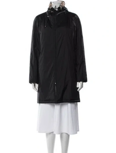Pre-owned Burberry Parka In Gray