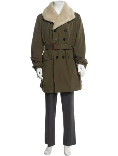 Pre-owned Burberry Parka In Green