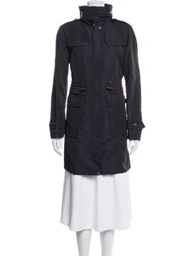 Pre-owned Burberry Parka In Grey