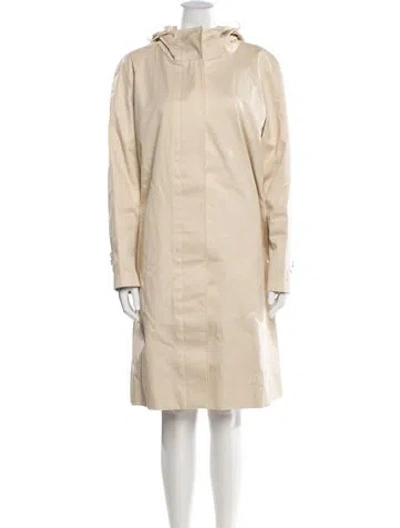 Pre-owned Burberry Parka In Neutral