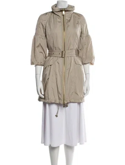 Pre-owned Burberry Parka In Neutral