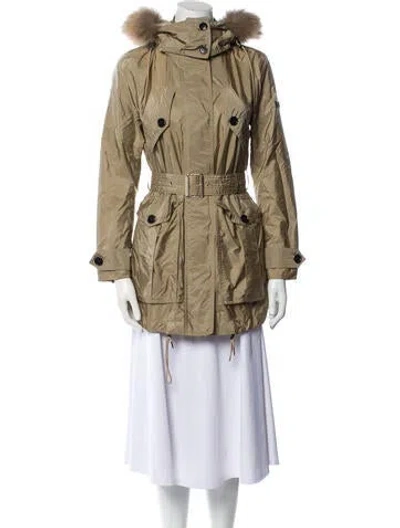 Pre-owned Burberry Parka In Neutral