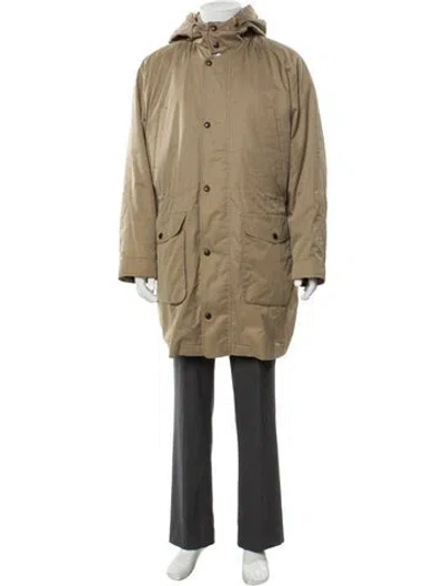Pre-owned Burberry Parka In Neutral