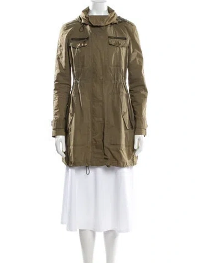 Pre-owned Burberry Parka In Neutral